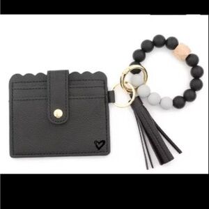 Wristlet Keychain with Beads